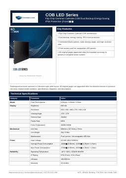 COB LED Series